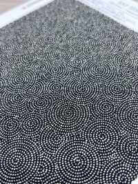 KKP3338-D-UZUMAKI Futako Chirimen Spirale[Textilgewebe] Uni Textile(Komon Studio) Unterfoto
