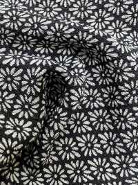 KKP3338-D-KIKUBISHI Futako Chirimen Kikubishi[Textilgewebe] Uni Textile(Komon Studio) Unterfoto