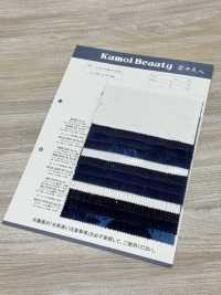 FC7070-ID Elegantes Cord-Set In Indigo[Textilgewebe] Kumoi Beauty Unterfoto