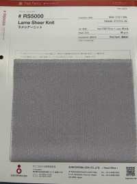 RS5000 ラメ シアー ニット[Textilgewebe] Suncorona Oda Sub-Foto