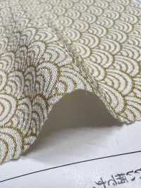 KKP3338-D-SEIKAIHA Futako Chirimen Seigaiha[Textilgewebe] Uni Textile(Komon Studio) Unterfoto