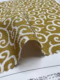 KKP3338-D-KARAKUSA Futako Chirimen Arabeskenmuster[Textilgewebe] Uni Textile(Komon Studio) Unterfoto