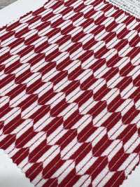 KKP3338-D-YAGASURI Futago Chirimen Yagasuri[Textilgewebe] Uni Textile(Komon Studio) Unterfoto