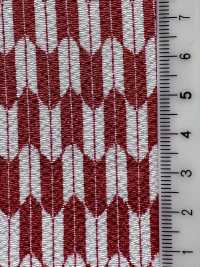 KKP3338-D-YAGASURI Futago Chirimen Yagasuri[Textilgewebe] Uni Textile(Komon Studio) Unterfoto