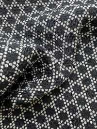 KKP3338-D-KAGOME Futako Chirimen Kagome Komon[Textilgewebe] Uni Textile(Komon Studio) Unterfoto