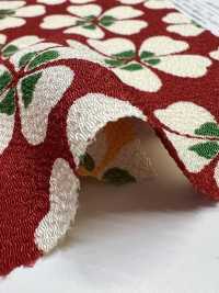 KKP2338-D-MODANSKR Futako Chirimen Moderne Kirschblüte[Textilgewebe] Uni Textile(Komon Studio) Unterfoto