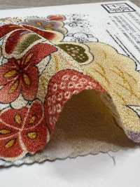 KKP2338-D-SYOCHIKU Futako Chirimen Kiefer, Bambus Und Pflaume[Textilgewebe] Uni Textile(Komon Studio) Unterfoto