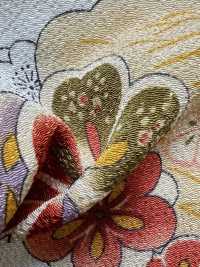 KKP2338-D-SYOCHIKU Futako Chirimen Kiefer, Bambus Und Pflaume[Textilgewebe] Uni Textile(Komon Studio) Unterfoto