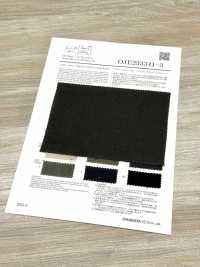 OJE253341 Baumwoll-Leinen-Ramie-Fischgrätmuster Mit Vintage-Waschung[Textilgewebe] Oharayaseni Unterfoto