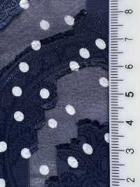 KKP4193-D301-9 Chiffon-Jacquard[Textilgewebe] Uni Textile(Komon Studio) Unterfoto