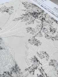 KKP4193-D301-133 Chiffon-Jacquard[Textilgewebe] Uni Textile(Komon Studio) Unterfoto