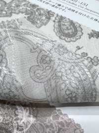 KKP4193-D301-151 Chiffon-Jacquard[Textilgewebe] Uni Textile(Komon Studio) Unterfoto