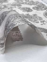 KKP4193-D301-151 Chiffon-Jacquard[Textilgewebe] Uni Textile(Komon Studio) Unterfoto