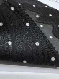 KKP4193-D301-73 Chiffon-Jacquard[Textilgewebe] Uni Textile(Komon Studio) Unterfoto