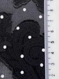 KKP4193-D301-73 Chiffon-Jacquard[Textilgewebe] Uni Textile(Komon Studio) Unterfoto