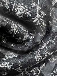 KKP4193-D301-75 Chiffon-Jacquard[Textilgewebe] Uni Textile(Komon Studio) Unterfoto