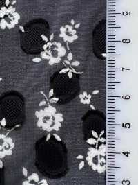 KKP4193-D119-50 Chiffon-Jacquard[Textilgewebe] Uni Textile(Komon Studio) Unterfoto
