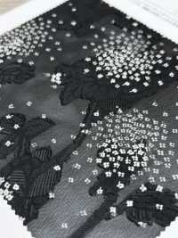 KKP4193-D100-93 Chiffon-Jacquard[Textilgewebe] Uni Textile(Komon Studio) Unterfoto