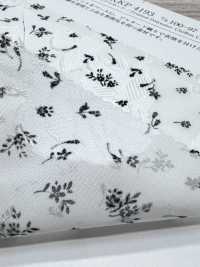 KKP4193-D100-97 Chiffon-Jacquard[Textilgewebe] Uni Textile(Komon Studio) Unterfoto