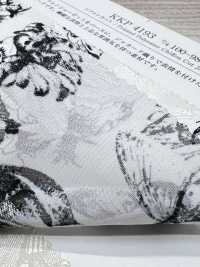 KKP4193-D100-98 Chiffon-Jacquard[Textilgewebe] Uni Textile(Komon Studio) Unterfoto