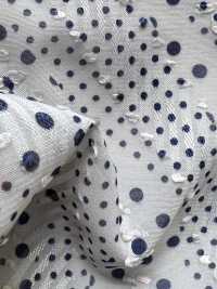 KKP4193-D312-62 Chiffon-Jacquard[Textilgewebe] Uni Textile(Komon Studio) Unterfoto