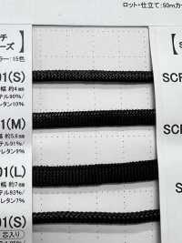 SSCF-01(M) Silikonbeschichtetes Kabel 5,6 Mm[Bandbandschnur] Cordon Unterfoto