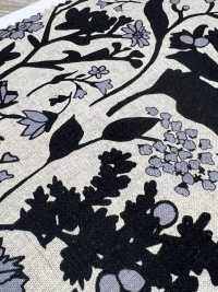 7026-1710-1 CL Loomstate Silhouette Blumendruck[Textilgewebe] HOKKOH Unterfoto