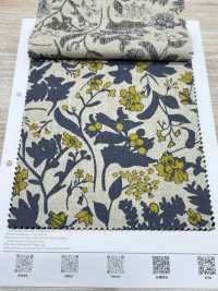 7026-1710-1 CL Loomstate Silhouette Blumendruck[Textilgewebe] HOKKOH Unterfoto