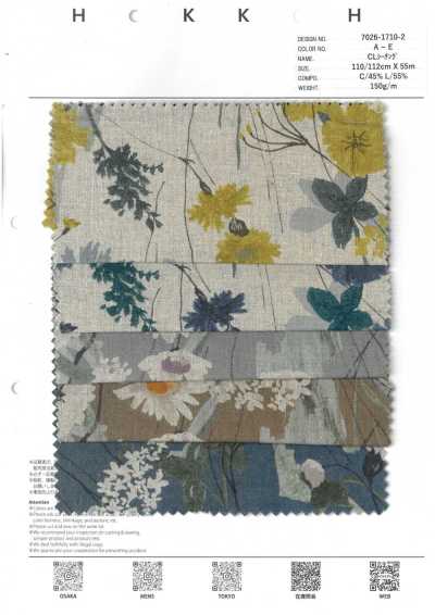7026-1710-2 CL Nesselstoff Margaret