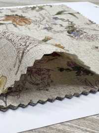 7026-1710-4 CL Loomstate Botanisches Muster[Textilgewebe] HOKKOH Unterfoto