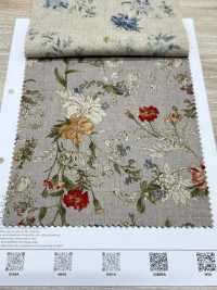 7026-1710-4 CL Loomstate Botanisches Muster[Textilgewebe] HOKKOH Unterfoto