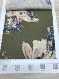 7026-1710-5 CL Loomstate Touch Große Blume[Textilgewebe] HOKKOH Unterfoto