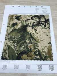 7026-1730-1 Leinenwebstuhl Mit Großen Blumen[Textilgewebe] HOKKOH Unterfoto