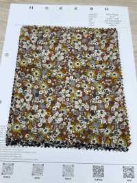 7026-1720-2 21W Corduroy Calico Flower[Textilgewebe] HOKKOH Unterfoto