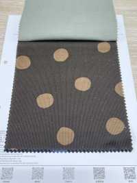 7026-1720-6 21W Cord, Handbemalter Kreis[Textilgewebe] HOKKOH Unterfoto