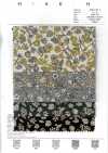 4026-1755-4 21-Wale-Cord Sarasa mit kleinem Blumenmuster