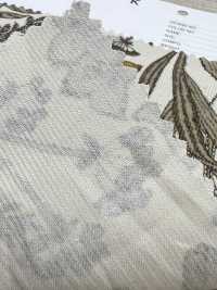 4026-1755-5 21W Cordstoff Mit Besticktem Blumenmuster[Textilgewebe] HOKKOH Unterfoto