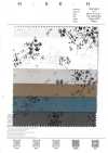 7026-1630-2 60 Typewriter-Stoff mit verschwommenen Blumen