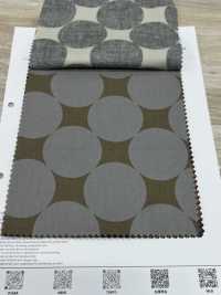 7026-1210-2 30 Viyella Fuzzy Sticky Dots[Textilgewebe] HOKKOH Unterfoto