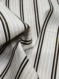 7026-1240-1 Hochdichte Popeline-Streifen[Textilgewebe] HOKKOH Unterfoto