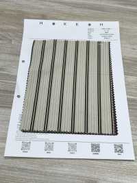 7026-1240-1 Hochdichte Popeline-Streifen[Textilgewebe] HOKKOH Unterfoto