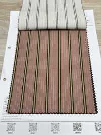 7026-1240-1 Hochdichte Popeline-Streifen[Textilgewebe] HOKKOH Unterfoto