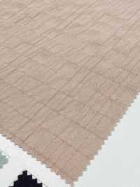 KKF3068-W-D1 Sara Seersucker Check[Textilgewebe] Uni Textile(Komon Studio) Unterfoto