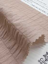 KKF3068-W-D1 Sara Seersucker Check[Textilgewebe] Uni Textile(Komon Studio) Unterfoto