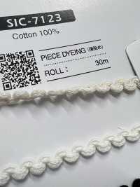 SIC-7123 Baumwollspitzenflechte[Bandbandschnur] SHINDO(SIC) Unterfoto