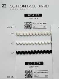 SIC-7123 Baumwollspitzenflechte[Bandbandschnur] SHINDO(SIC) Unterfoto