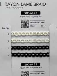 SIC-6422 Rayon Lame Zopf[Bandbandschnur] SHINDO(SIC) Unterfoto