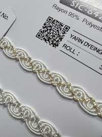 SIC-6424 Rayon Lame Zopf[Bandbandschnur] SHINDO(SIC) Unterfoto