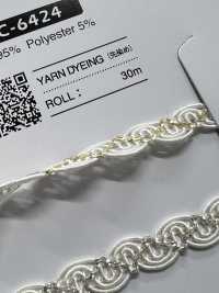 SIC-6424 Rayon Lame Zopf[Bandbandschnur] SHINDO(SIC) Unterfoto