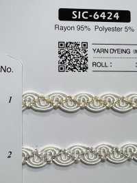 SIC-6424 Rayon Lame Zopf[Bandbandschnur] SHINDO(SIC) Unterfoto